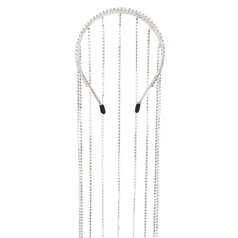 🤍 Amanda Sceats Crystal Veil Headband  - NWT 🤍